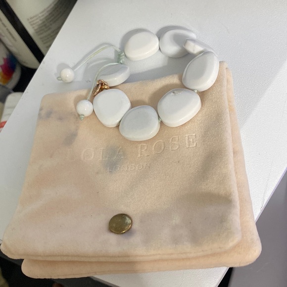 Lola Rose Genuine Gemstone Precious Bracelet Magnesite - Picture 1 of 4